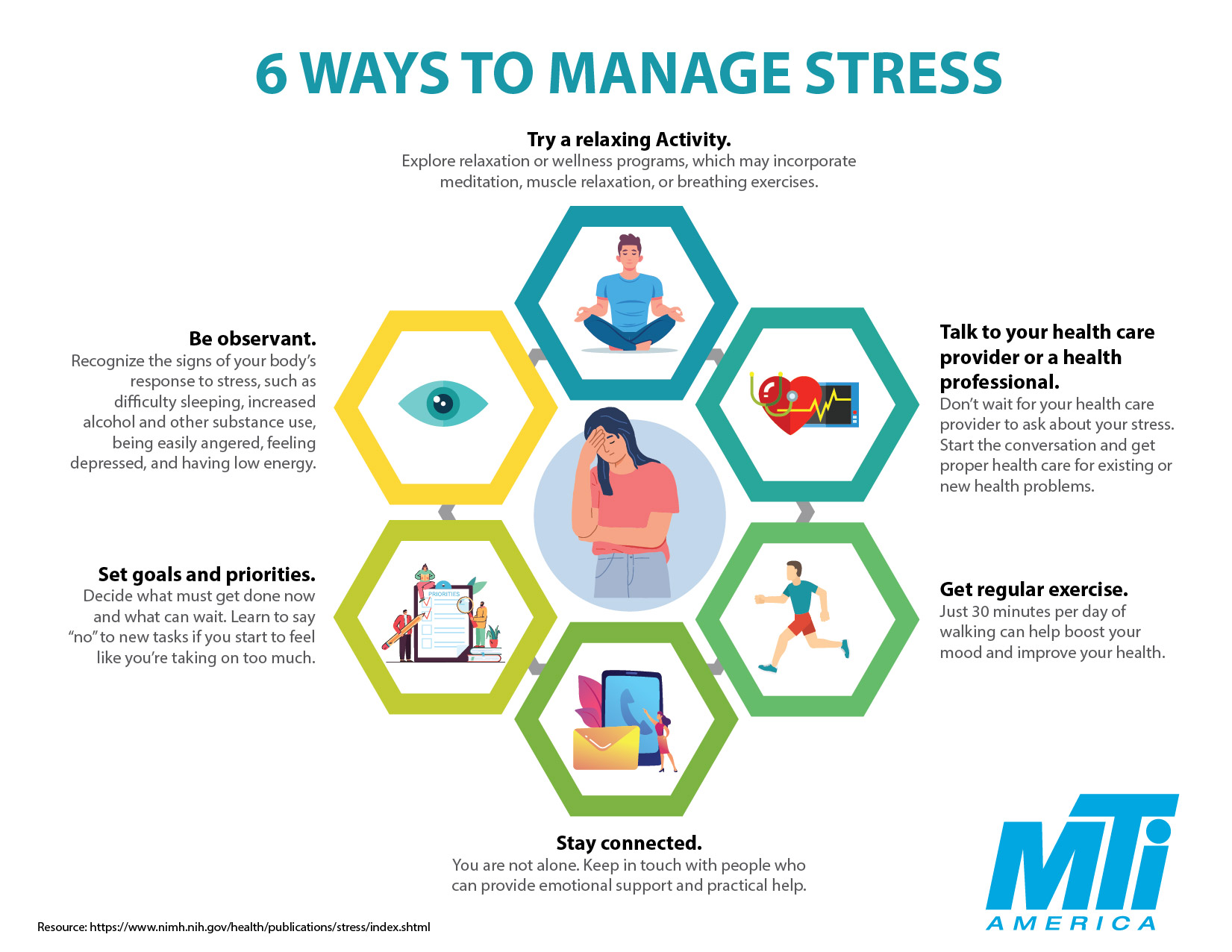 6 Ways to Manage Stress MTI America